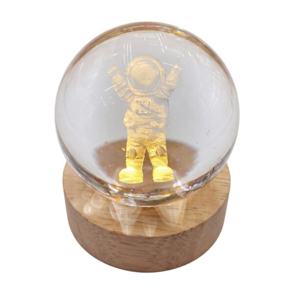 Tafellamp Bruin Glas