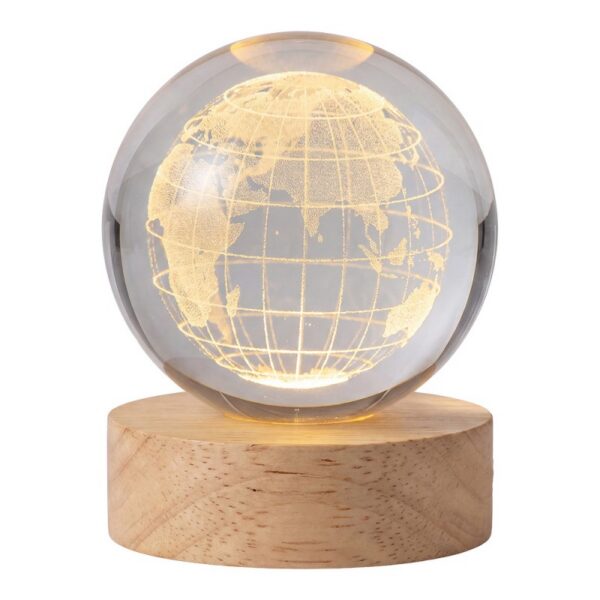 Tafellamp Bruin Glas