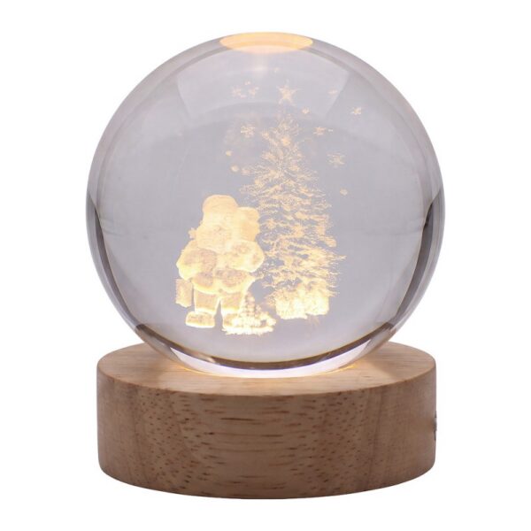 Tafellamp Bruin Hout
