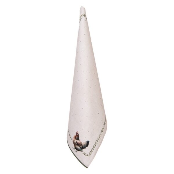 Theedoek 50x70 cm Beige Katoen