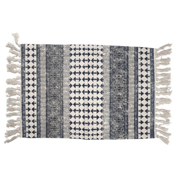 Vloerkleed Beige Katoen