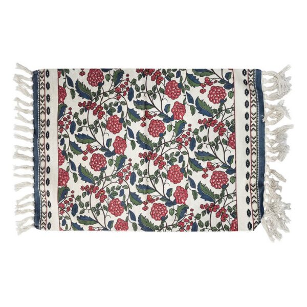Vloerkleed Beige Katoen