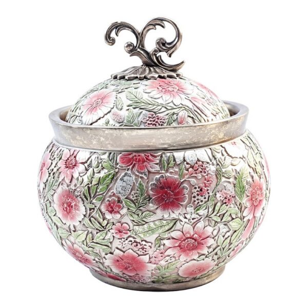 Voorraadpot Roze Kunststof