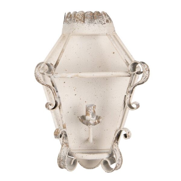 Wandlamp 33x18x49 cm Beige Goudkleurig IJzer Muurlamp