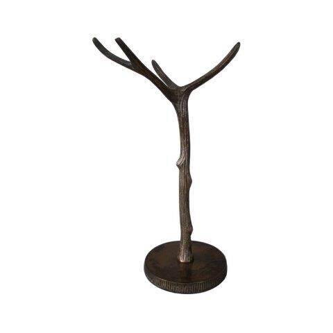ADC Sieradenhouder L Tree glanzend antiek messing 42 cm hoog