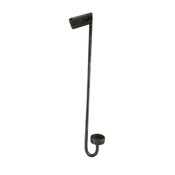 ADC Hangende kaarshouder L metaal glashaak Thirza Old metaal 50cm hoog