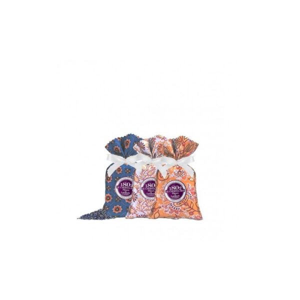 Le Chatelard lavendelzakje / lavandin - Set Of 3 Lavender And Lavandin Bags Of 18 G