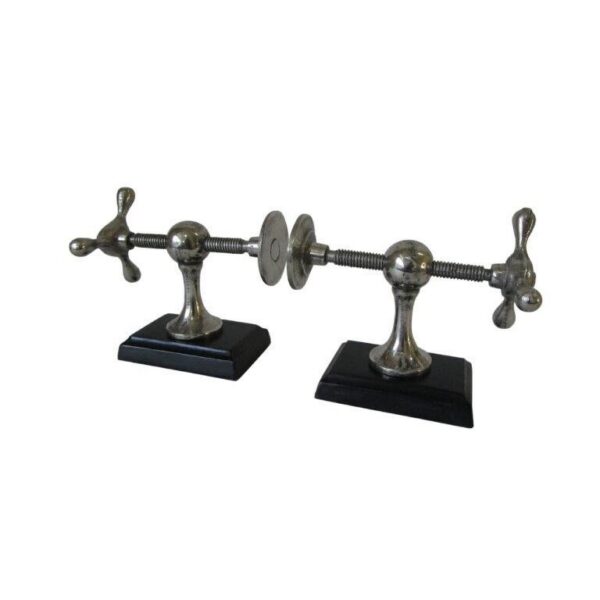 ADC Boekensteunen woondecoratie metaal Machine Old metaal 18 cm hoog