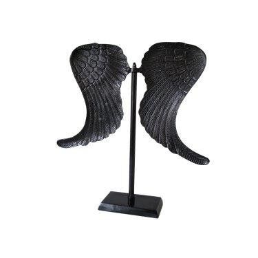 ADC Veren op standaard Decoration metaal zwart antiek 63 cm hoog