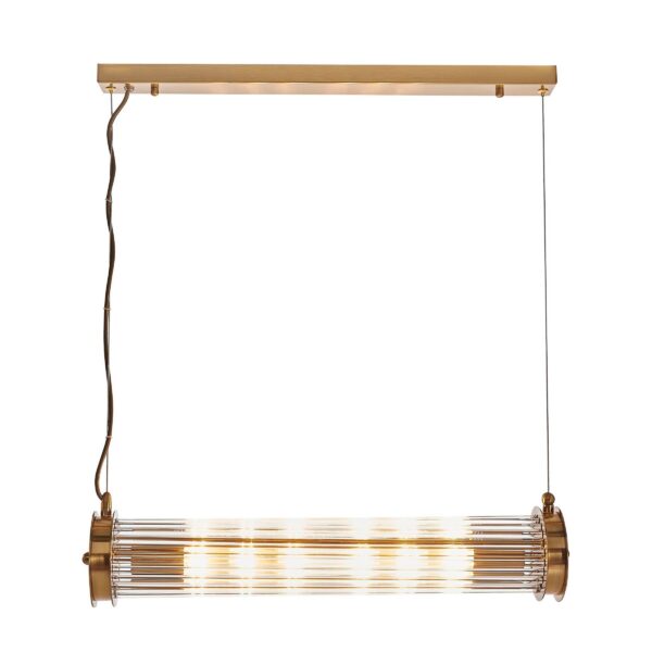 Signature Simple Tube kroonluchter goud