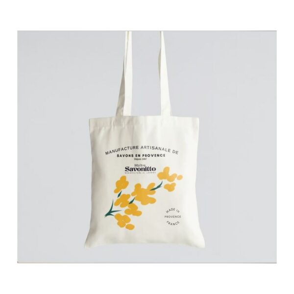 Maître Savonitto cotton tote bag, artisanal zeep factory in Provence