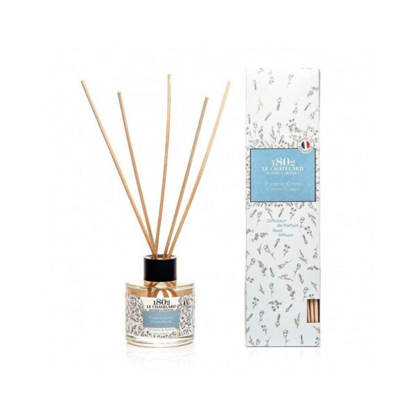Le Chatelard geurdiffuser 100 ml - Katoenbloem