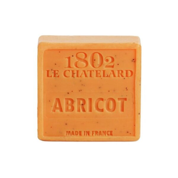 Le Chatelard palmvrije zeep 100 g - Abrikoos scrub
