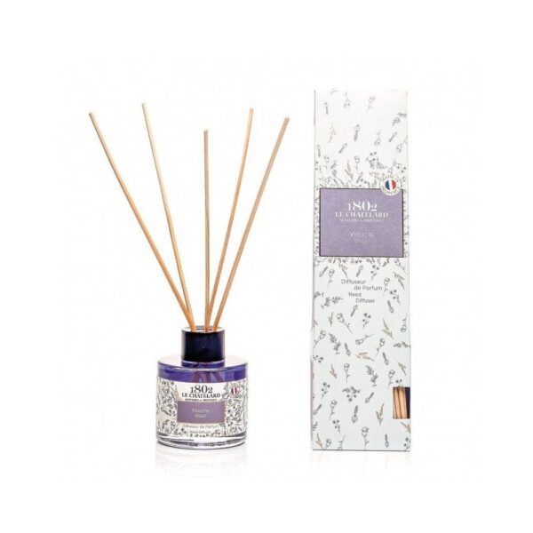 Le Chatelard geurdiffuser 100 ml - Viooltjes