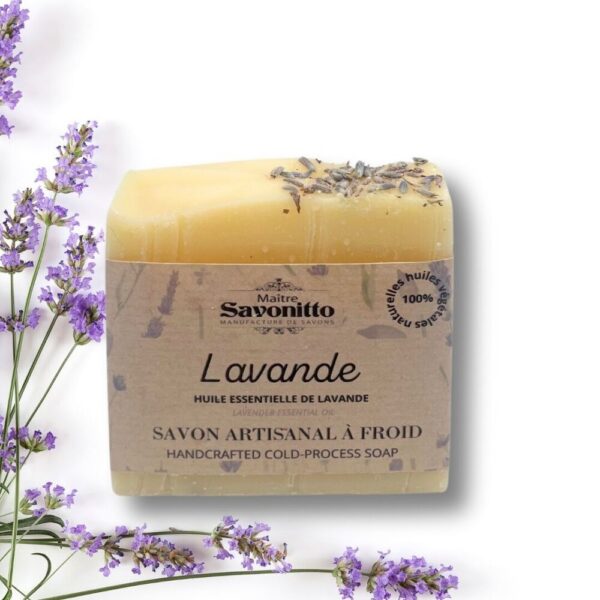 Maître Savonitto - Cold saponified zeep 100g - Lavendel essential oil