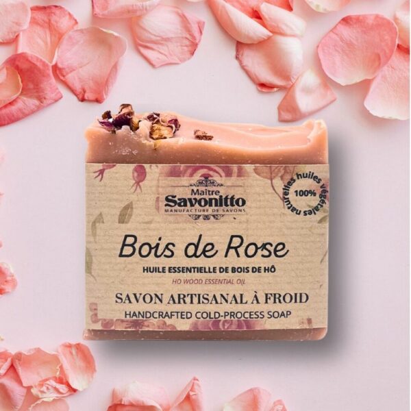 Maître Savonitto - Cold saponified zeep 100g - Rooswood essential oil