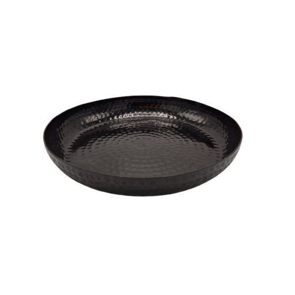 ADC Round dienblad Maxim L zwart antiek