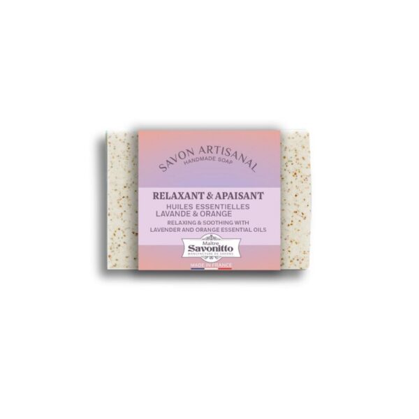 Maître Savonitto - Relaxing & Soothing zeep 100g - Lavendel & Orange
