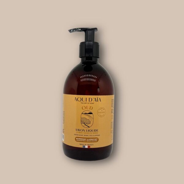 Maître Savonitto - vloeibare zeep met oud hout geur 500ml
