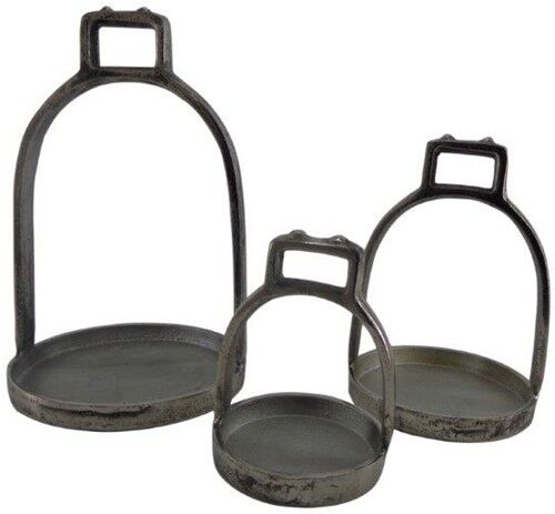 ADC Decoratieve stijgbeugels set van 3 Old metaal Tinker