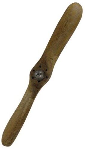 ADC Propeller S Old metaal naturel Decoration wanddecoratie 63 cm lang