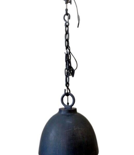 ADC Hanglamp Lamp metaal grijs vilt industrieel 45 cm diameter