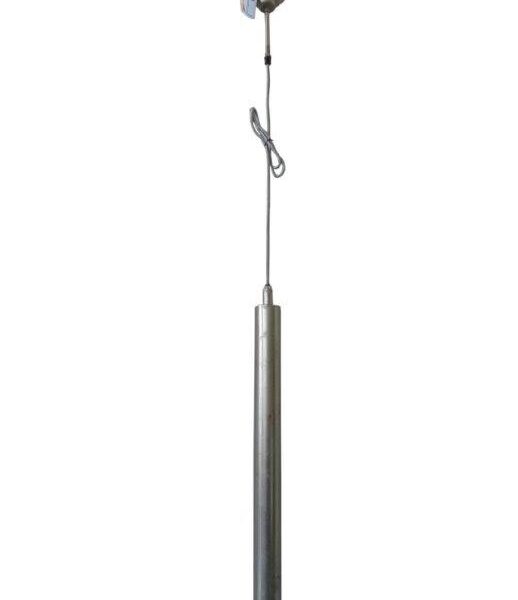 ADC Hanglamp Pipe vintage nikkel 65 cm lang