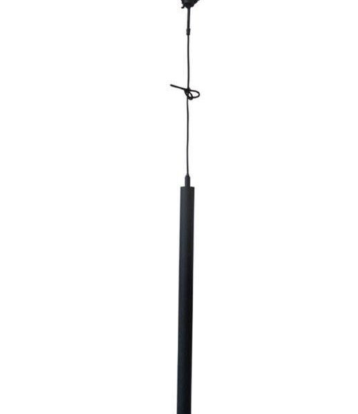 ADC Hanglamp Pipe zwart antiek hanglamp 95 cm hoog