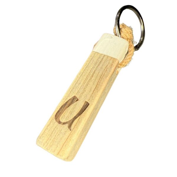 Dutch Mood sleutelhanger dolfijn letter U