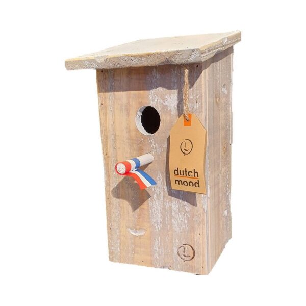 Dutch Mood vogelhuisje schuin dak