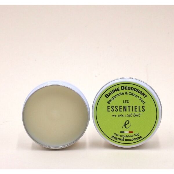 Maître Savonitto - vaste deodorantbalsem Bergamot en limoen - 50g - COSMOS Organic