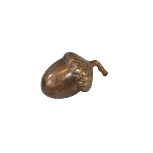 ADC Decoratieve eikel maat S glanzend antiek messing
