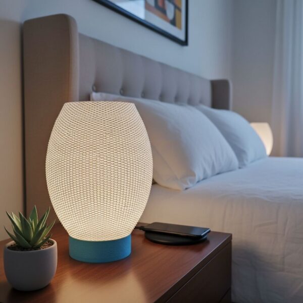 Halo Mesh oplaadbare tafellamp - warm LED-sfeerlicht