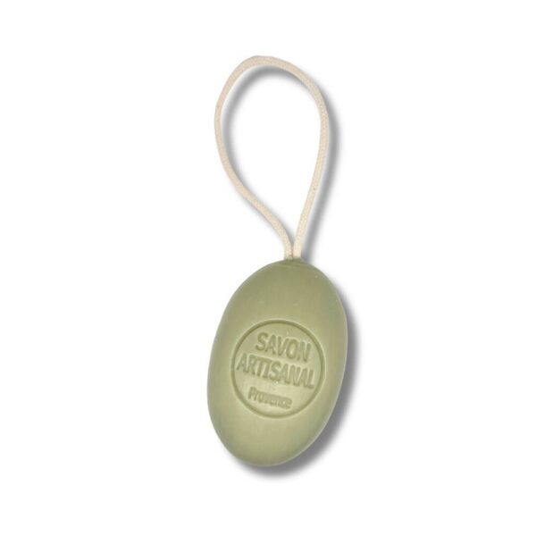Maître Savonitto - Oval zeep on a rope, Aloë vera en sheaboter, 200g