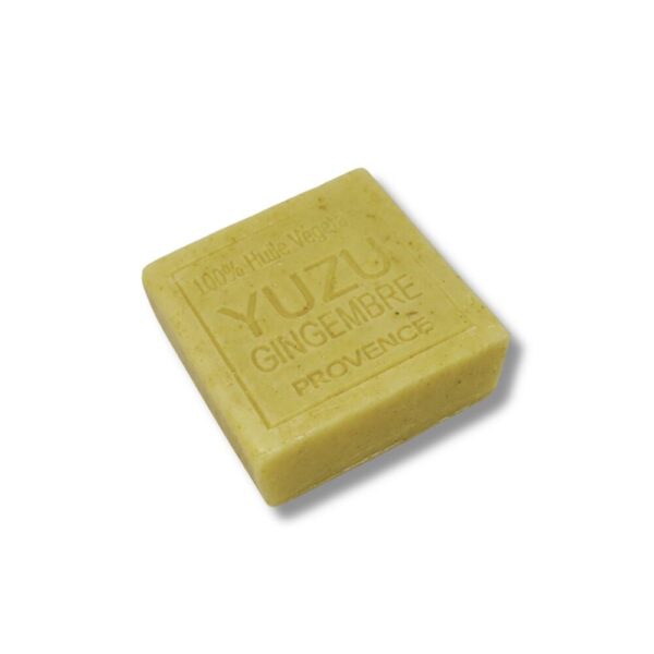 Maître Savonitto - Yuzu & gember zeep met citroenschil-scrub 100g