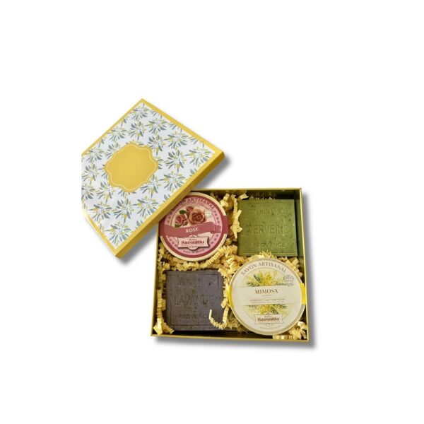 Maître Savonitto - Zuid-Franse cadeauset in metalen doos
