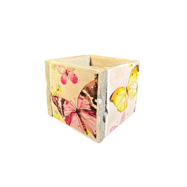 Dutch Mood Old Dutch potje 9 tegels - Butterfly Pink