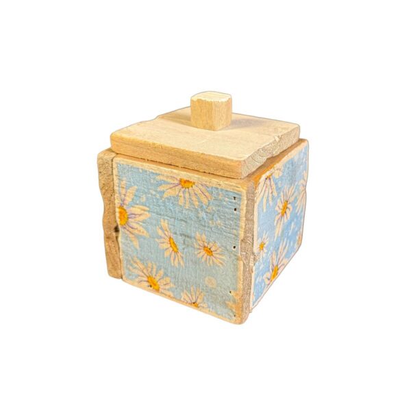 Dutch Mood Old Dutch doosje 9 tegels - Daisies In Blue